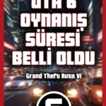 GTA 6 İçin Beklenen Haber Geldi: Oyunun Süresi Dudak Uçuklatıyor