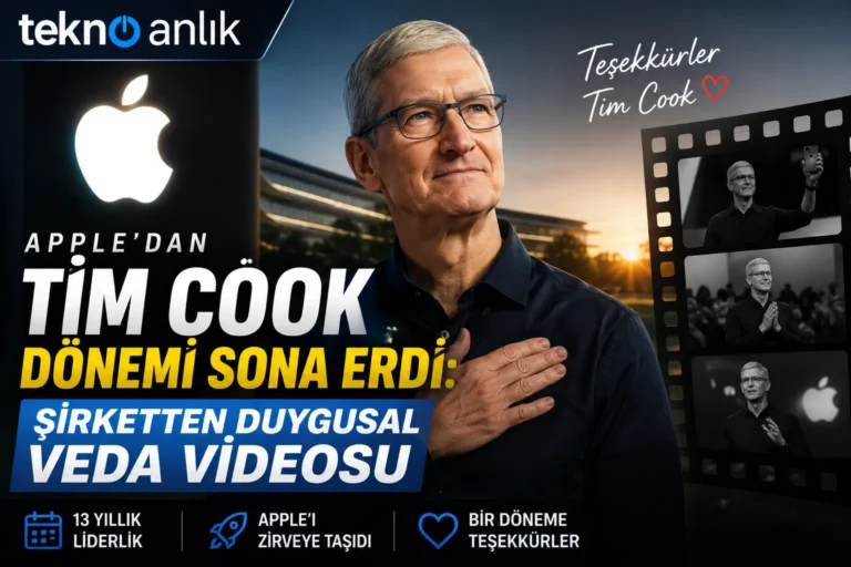 Apple’dan Tim Cook’a Veda: CEO’luk Döneminin Ardından Duygusal Video
